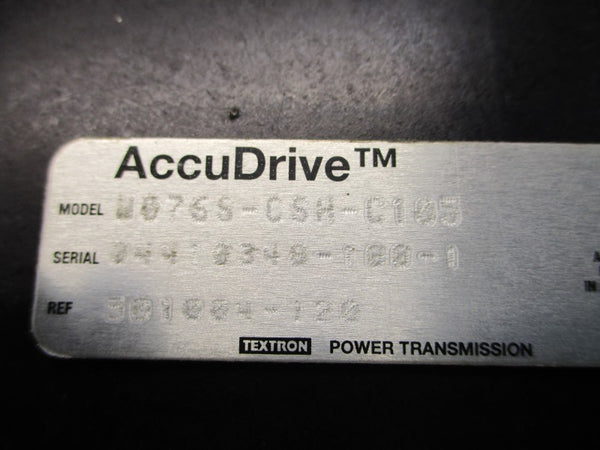 ACCU-DRIVE W076S-CSH-C105 UNMP