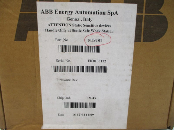 ABB NTST01 NSMP
