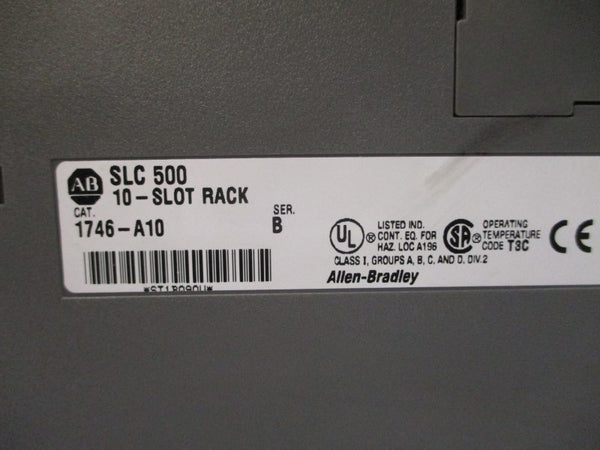 ALLEN BRADLEY 1746-A10 SER. B (AS PICTURED) NSNP