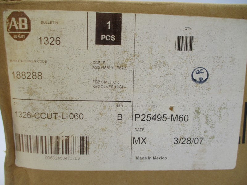 ALLEN BRADLEY 1326-CCUT-L-060 SER. B NSMP