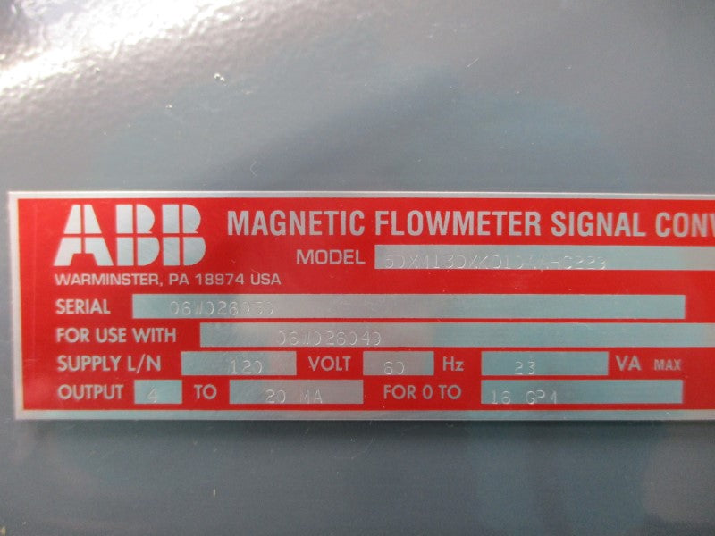 ABB 50XM13DXKD10AAHC229 120V NSNP