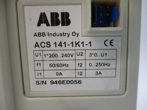 ABB ACS141-1K1-1 200-240V 9/3A NSMP