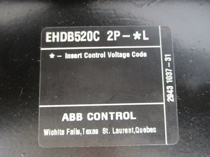 ABB EHDB520C2P-1L 110/120V 520A NSMP