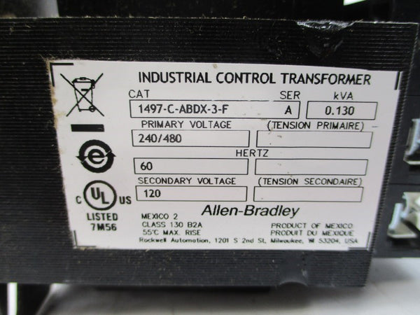 ALLEN BRADLEY 1497-N16PK SER. A 240/480V NSMP