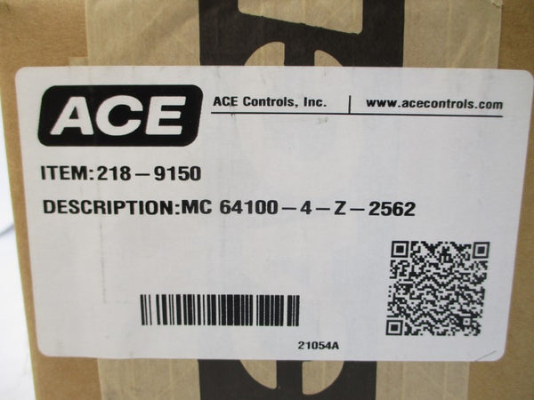 ACE CONTROLS MC64100-4-Z-2562 218-9150 NSMP