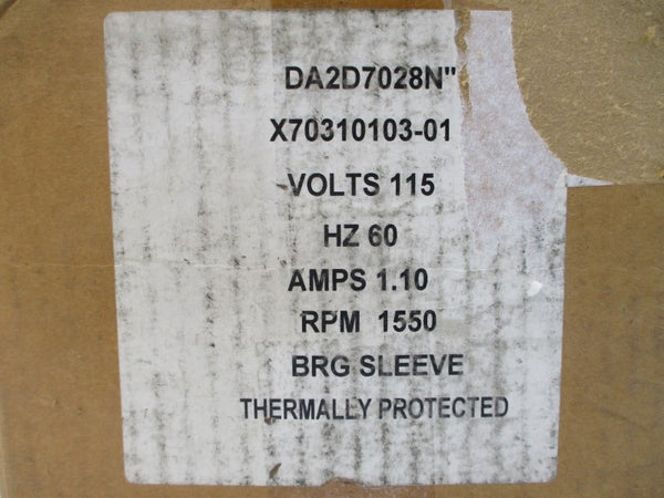 A.O.SMITH X70310103-01 115V 1.10A NSMP