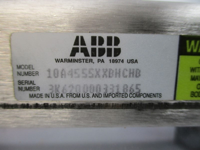 ABB 10A4555XXBHCHB 10A4555XXBHCHBXX2213A61 300PSI NSMP