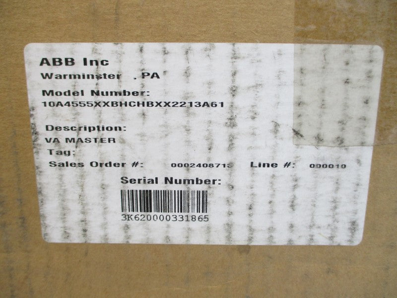 ABB 10A4555XXBHCHB 10A4555XXBHCHBXX2213A61 300PSI NSMP