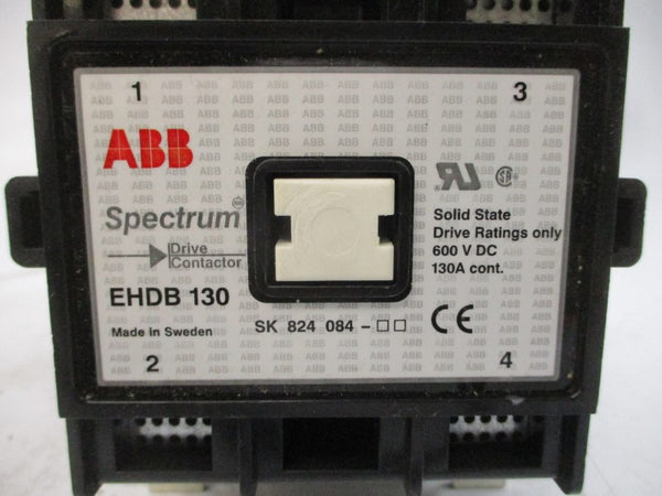 ABB EHDB130-20-11 SK824084-AF 110/120V 130A NSMP