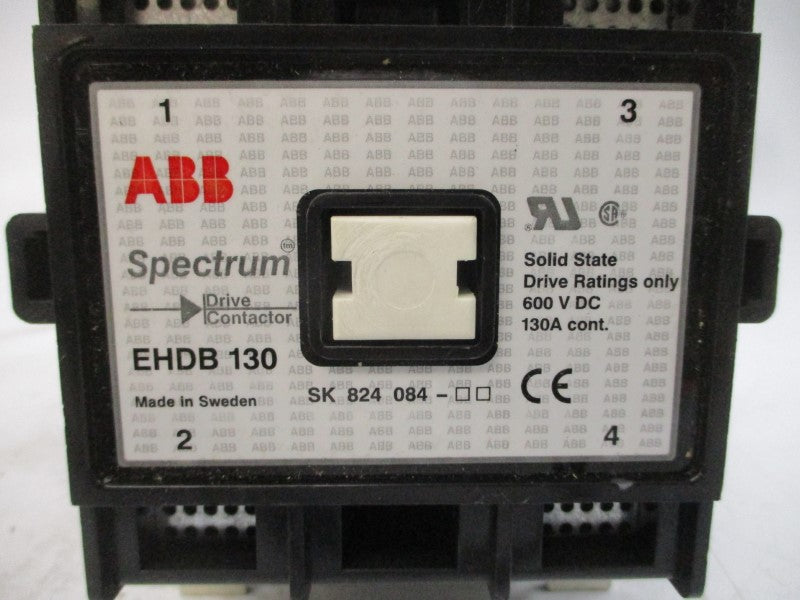 ABB EHDB130-20-11 SK824084-AF 110/120V 130A NSMP