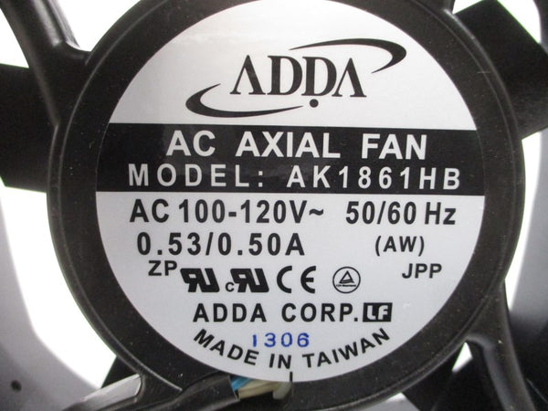 ADDA AK1861HB 100-120VAC 0.53/0.50A (AS PICTURED) NSNP