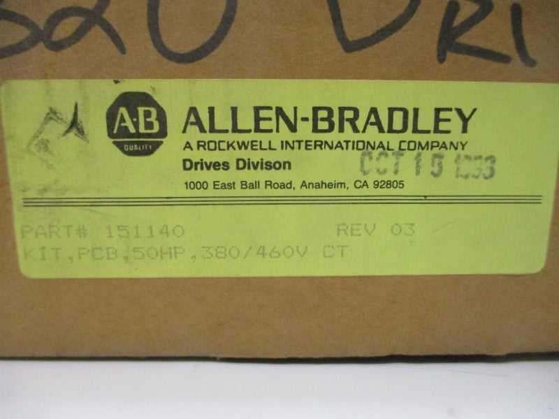 ALLEN BRADLEY 151140 380/460V NSMP