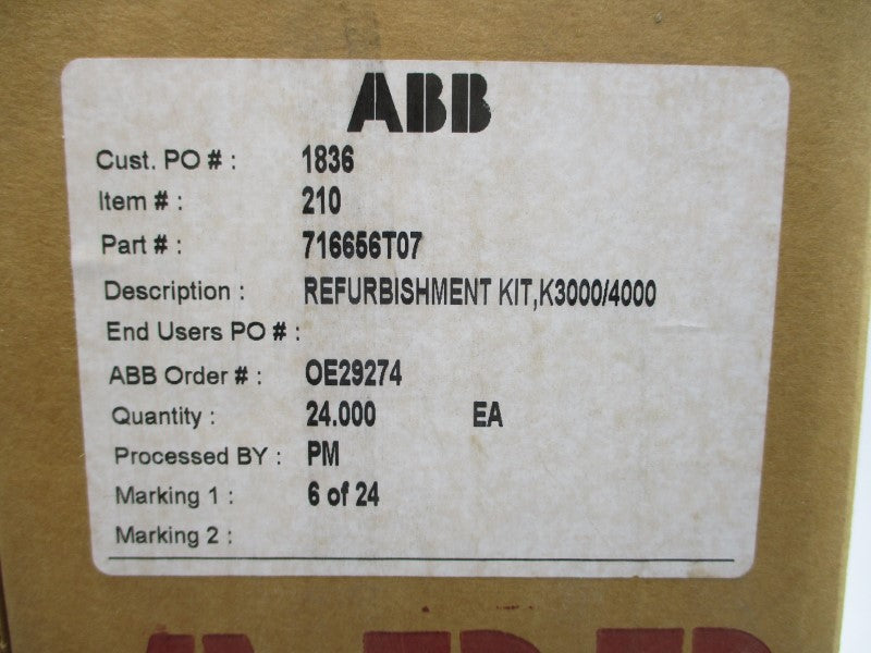 ABB 716656T07 NSFS