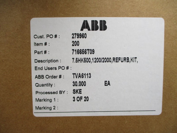 ABB 716656T09 NSFS