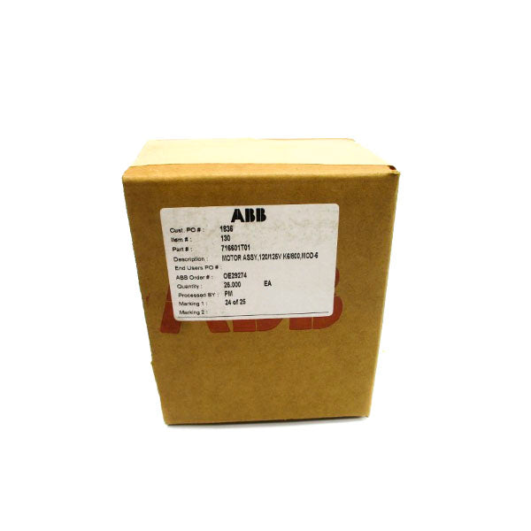 ABB 716601T01 120/125V NSFS
