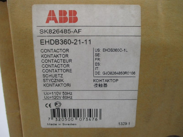 ABB SK826485-AF EHDB360-21-11 110/120V 360A NSMP