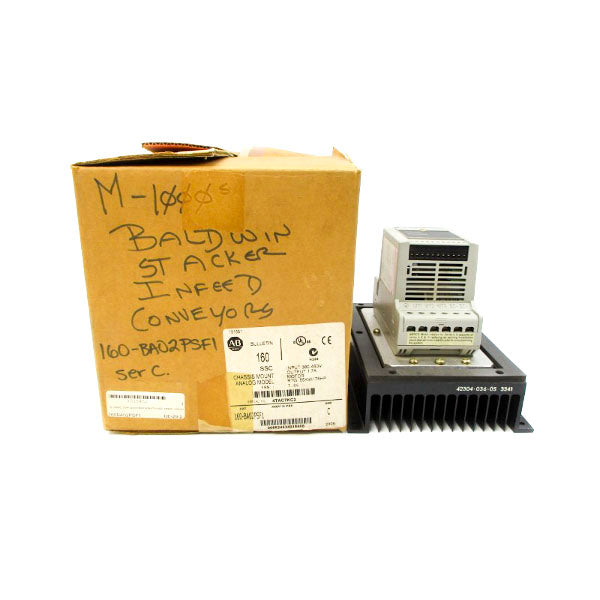 ALLEN BRADLEY 160-BA02PSF1 SER. C F/W 7.06 380-460VAC 2.0A NSMP