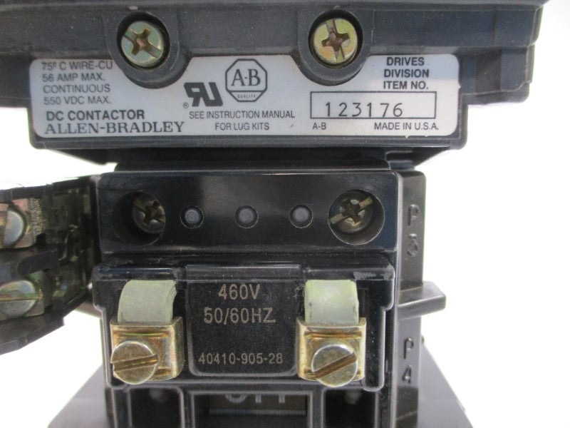 ALLEN BRADLEY 123176 460VDC 56A (BR/WH) NSMP