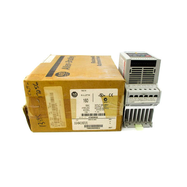ALLEN BRADLEY 160-BA01NSF1P1 SER. C F/W 7.06 380-460VAC 1.4A NSMP