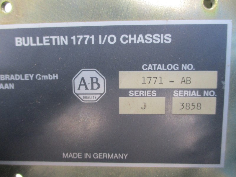 ALLEN BRADLEY 1771-AB SER. J NSNP