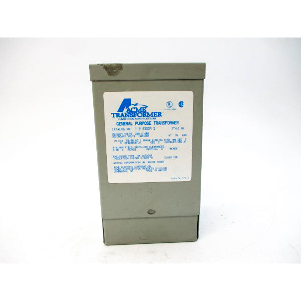 ACME TRANSFORMER T253009S 240/480V UNMP