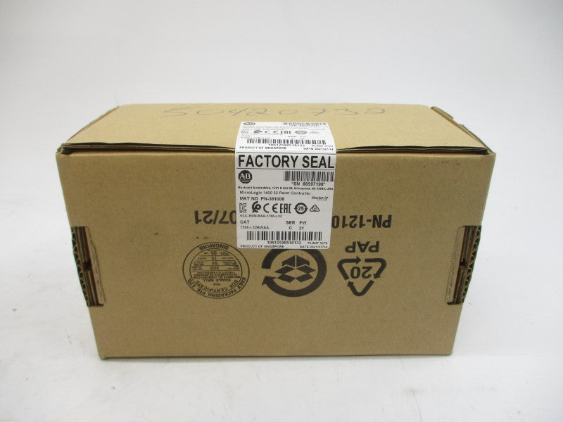 ALLEN BRADLEY 1766-L32BWAA SER. C F/W 21 DATE: 2021 NSFS
