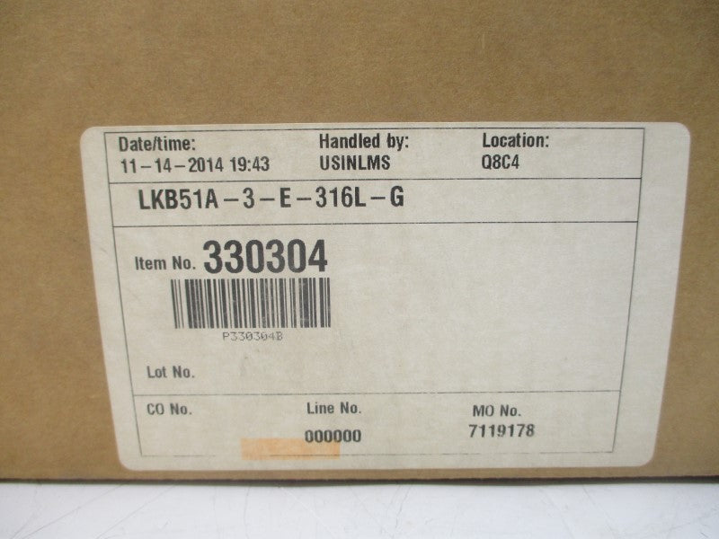ALFA LAVAL 330304 ISO73.1316LCP NSMP