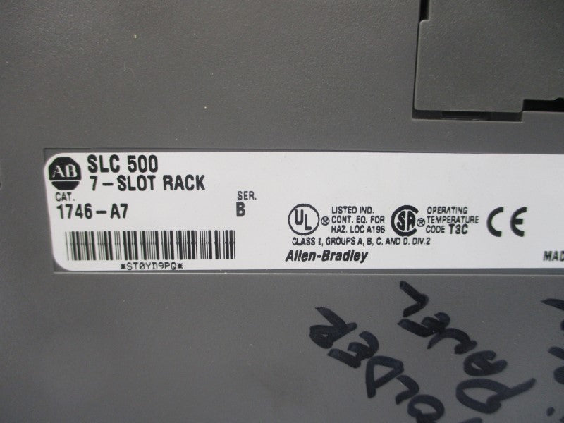 ALLEN BRADLEY 1746-A7 SER. B (AS PICTURED1) UNMP