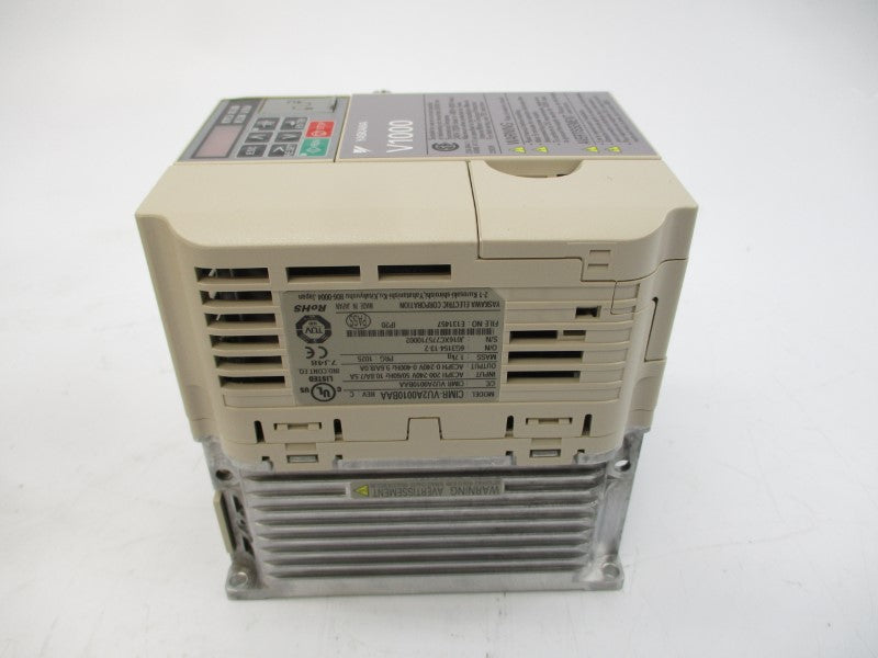 YASKAWA ELECTRIC CIMR-VU2A0010BAA 200-240VAC 10.8/7.5A REV. C NSMP