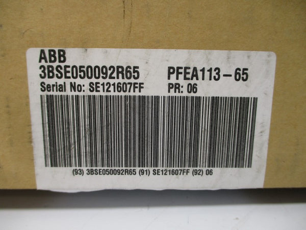 ABB 3BSE050092R65 PFEA113-65 100-240V NSMP