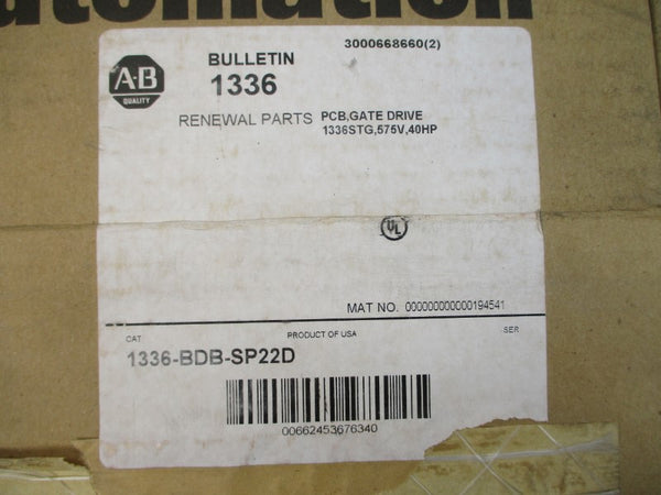 ALLEN BRADLEY 1336-BDB-SP22D 575V REV. 27 REMAN