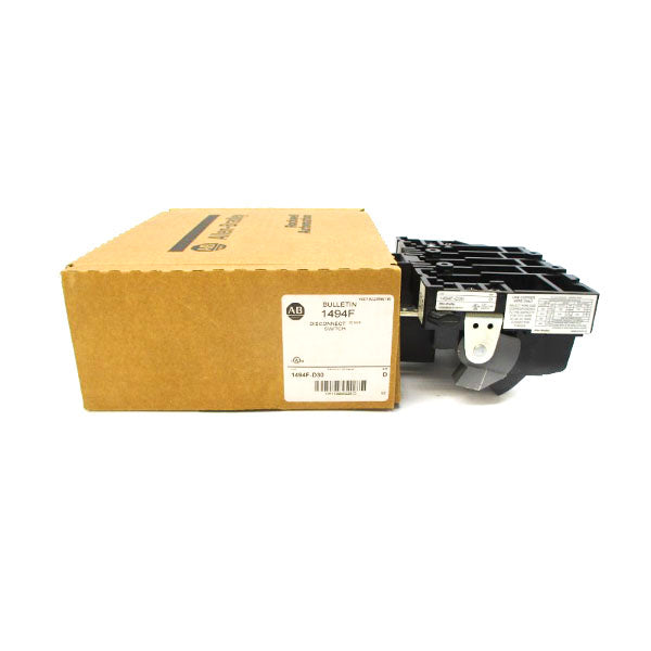 ALLEN BRADLEY 1494F-D30 SER. D 600VAC 30A (BR/WH) NSMP