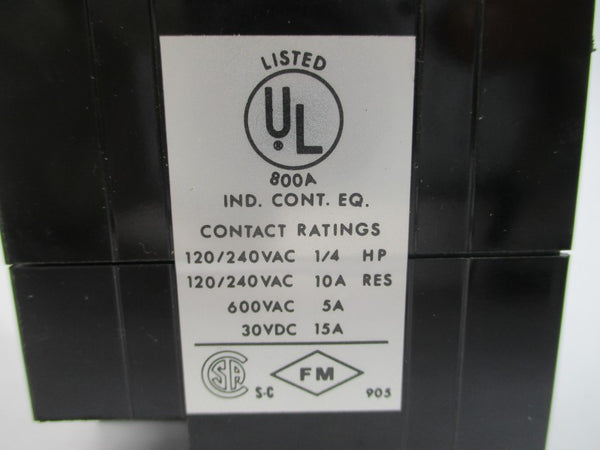 AGASTAT 7022AF 120V 15A 1-10M NSNP