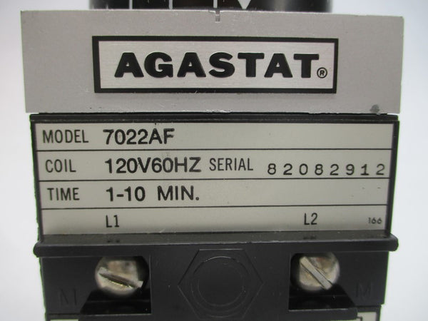 AGASTAT 7022AF 120V 15A 1-10M NSNP