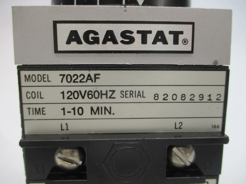 AGASTAT 7022AF 120V 15A 1-10M NSNP