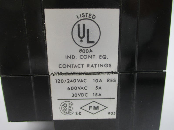 AGASTAT 7022AFT 120V/240VAC 15A 1-10M NSNP