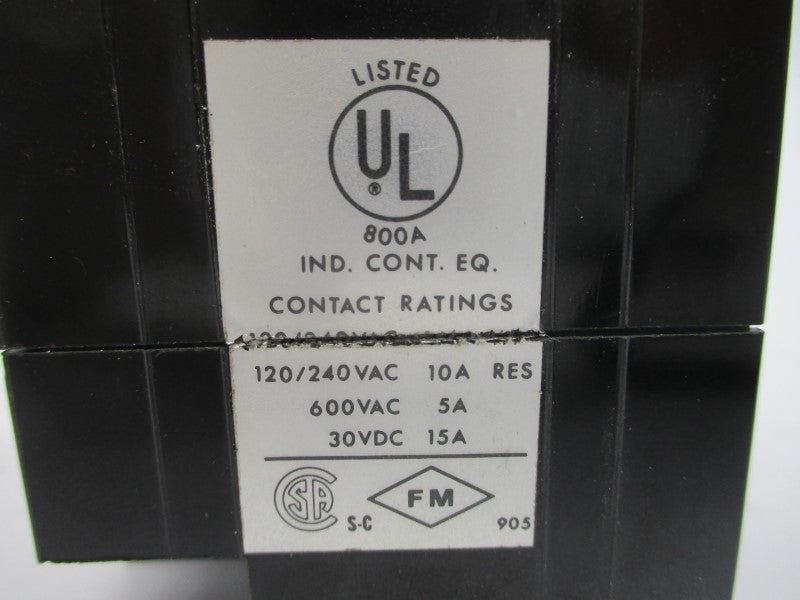 AGASTAT 7022AFT 120V/240VAC 15A 1-10M NSNP