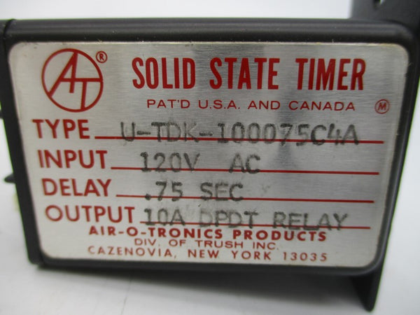 AIR-O-TRONICS U-TDK-100075C4A 120VAC 10A .75S NSMP