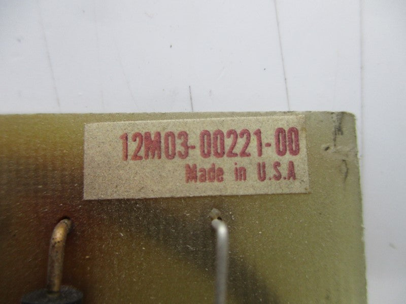 ALLEN BRADLEY 12M03-00221-00 UNMP