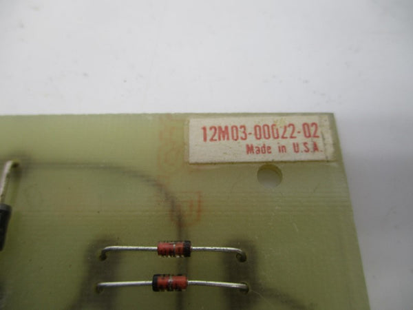 ALLEN BRADLEY 12M03-00022-02 102847 REV. 01 UNMP