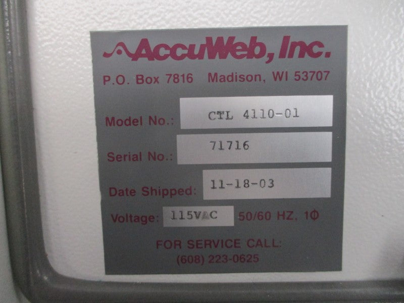 ACCUWEB CTL4110-01 115VAC NSNP
