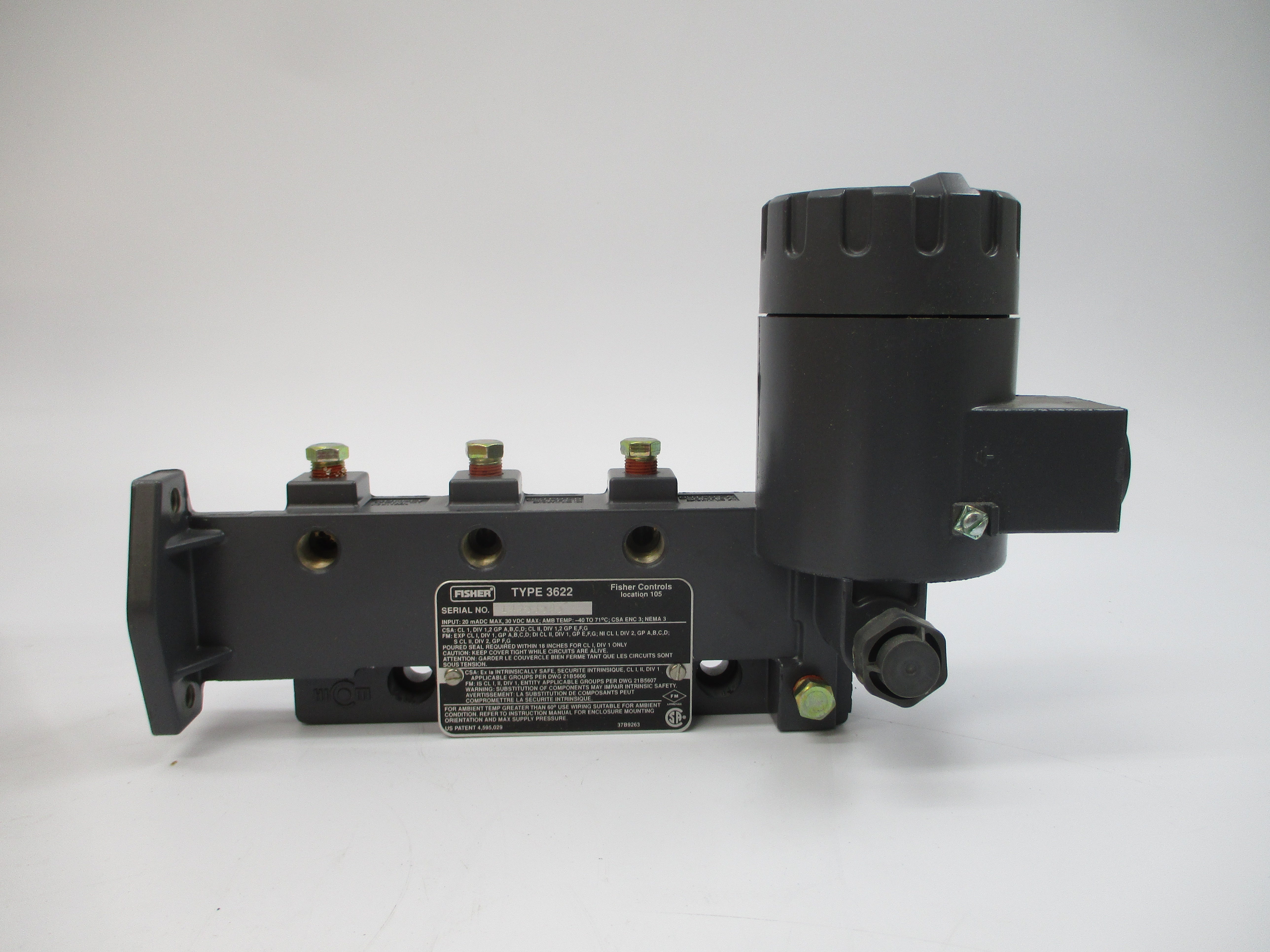 FISHER 3622-103 30VDC NSMP
