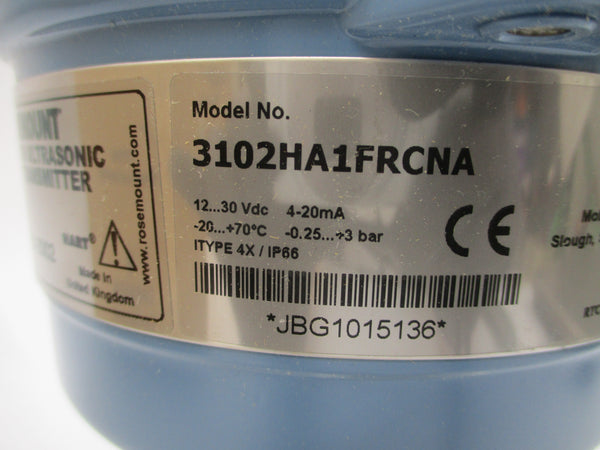 ROSEMOUNT 3102HA1FRCNA 12-30VDC NSMP