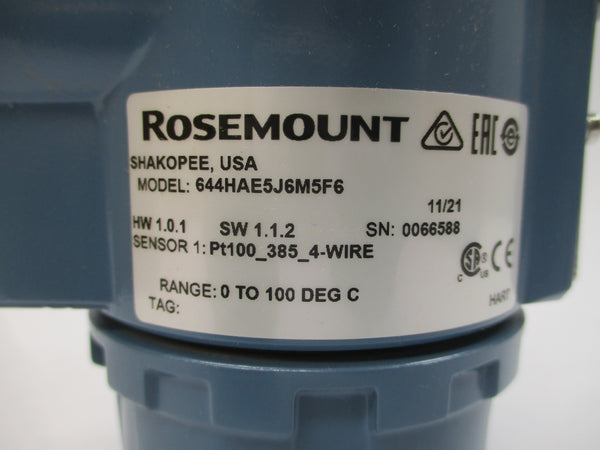 ROSEMOUNT 644HAE5J6M5F6 NSMP