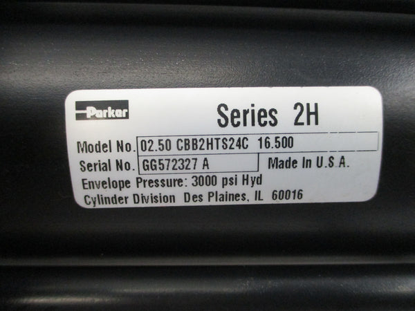 PARKER 02.50CBB2HTS24C16.500 SER. 2H 3000PSI NSNP