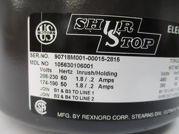 US MOTORS 105630106001 380/460V 1.8/.2A NSNP
