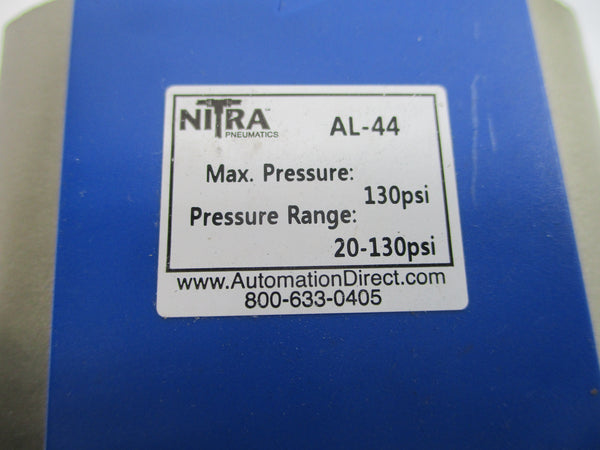 NITRA AL-44 20-130PSI 1/2" NSMP