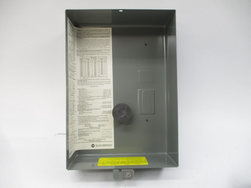 ALLEN BRADLEY 509-AAB SER. B (MISSING STARTER) NSNP