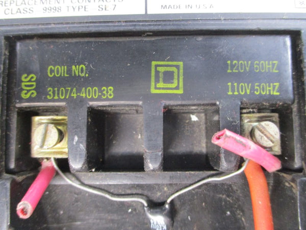 SQUARE D 8536SEG1S SER. A 110/120V (AS PICTURED) UNMP
