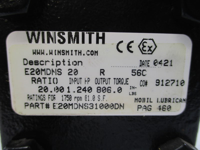 WINSMITH E20MDNS31000DN E20MDNS20R56C NSNP